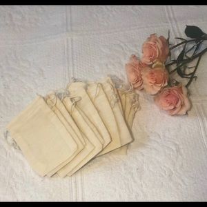 reusable linen tea bags 🍵